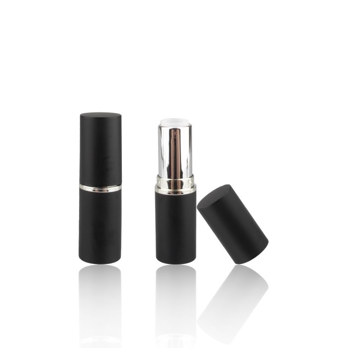 Classic Custom Round Empty Lipstick Tubes Round Plastic Tube Packaging Lipstick Bottle - LS204 - Image 2