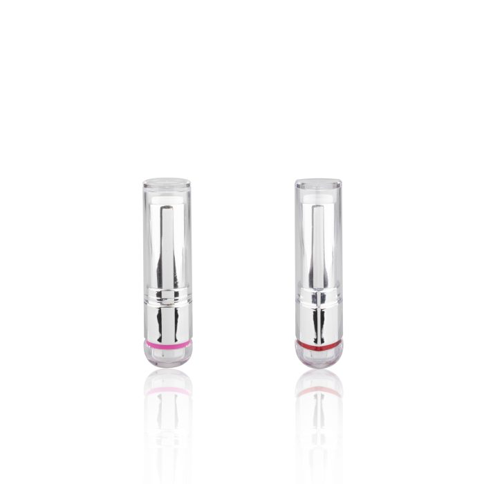 Cosmetic Plastic Tubes Wholesale Empty Lipstick Container Silver Lip Balm Container Chapstick Tube Packaging - LS400 - Image 5