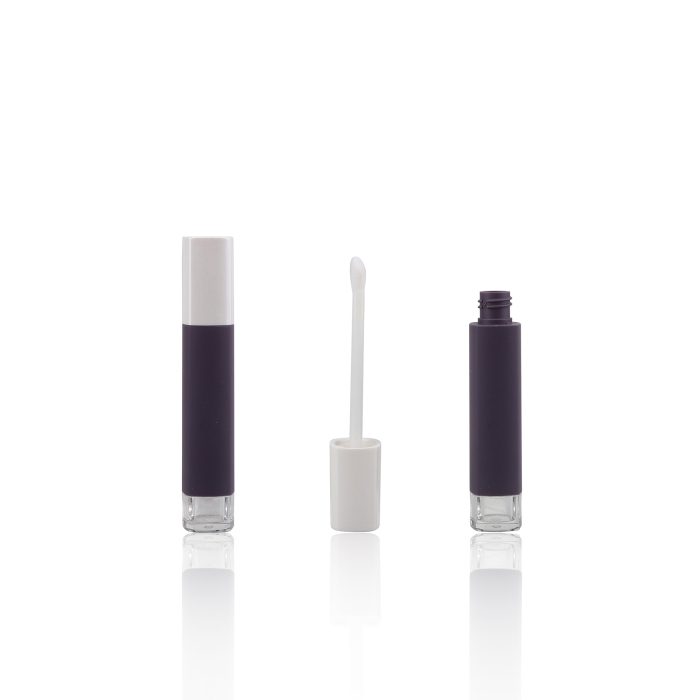Custom Empty Lip Gloss Tube with Brush Applicator Square Lip Gloss Tube Container - LG200