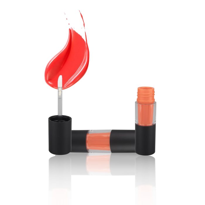 OEM Plastic Matte Surface Black Golden Lip Gloss Bottles Lipgloss packaging - LG106 - Image 2