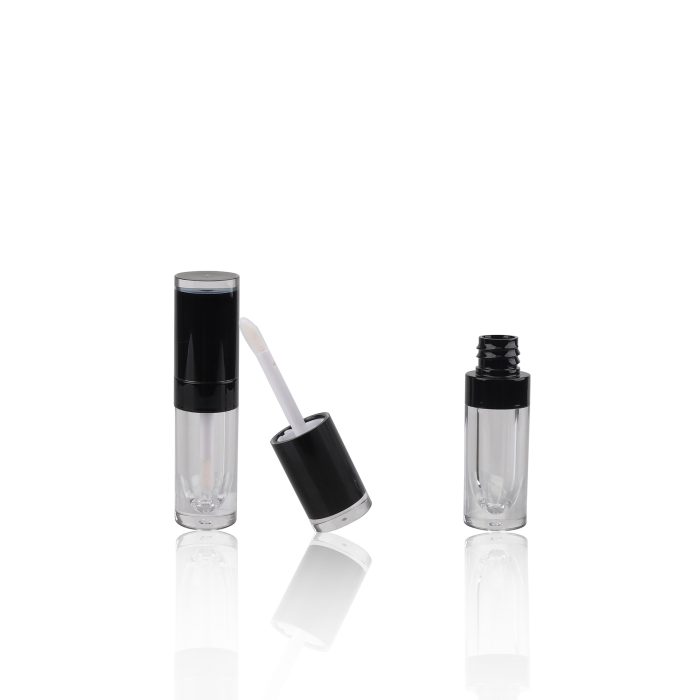 Mini Transparent Well Sealing Lip Gloss Container Empty Lipgloss Tube with Brush Applicator - LG196 - Image 2