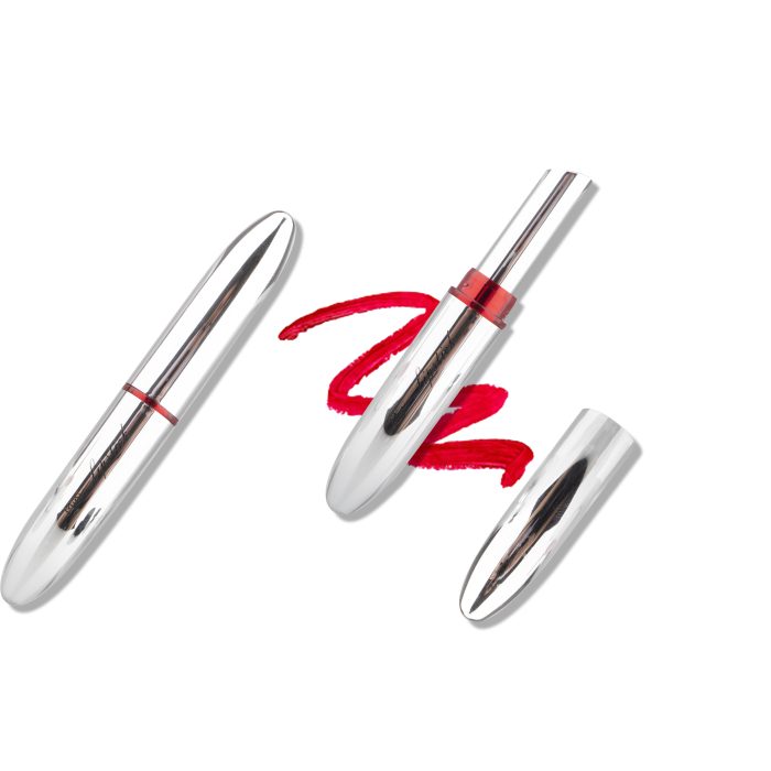 Plastic Empty Cosmetic Packaging Silver Lipstick Tube with Logo Printing Lipstick Packaging - LS313 - Image 4