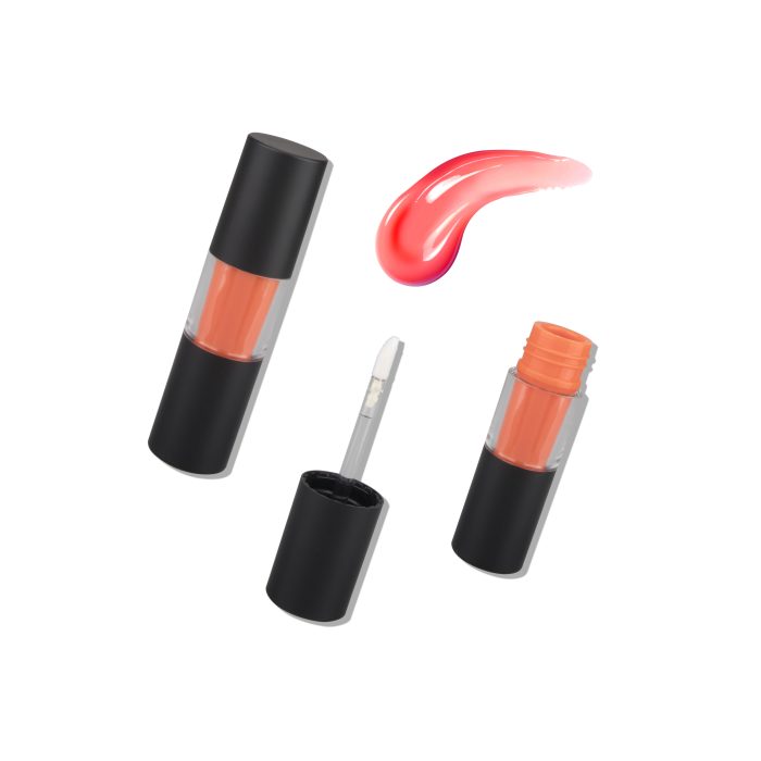 OEM Plastic Matte Surface Black Golden Lip Gloss Bottles Lipgloss packaging - LG106 - Image 5