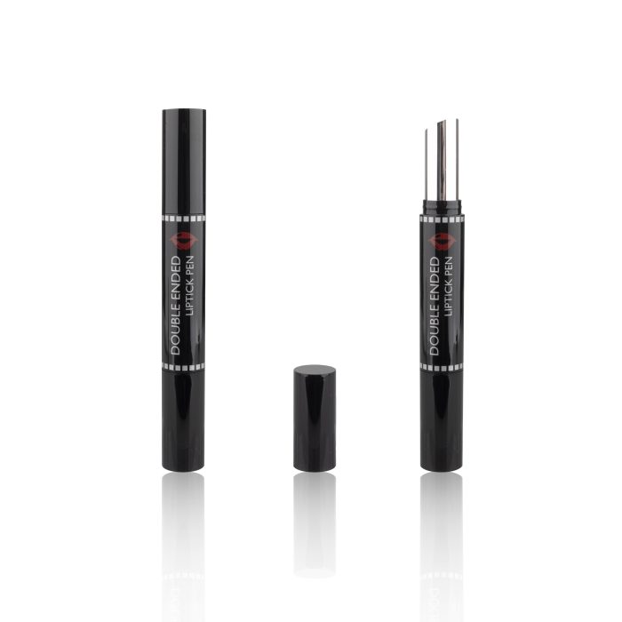 High Quality Plastic Empty Double Ended Lipstick Pen Glossy Thin Empty Lipstick Tube Lipstick Packaging - LS298