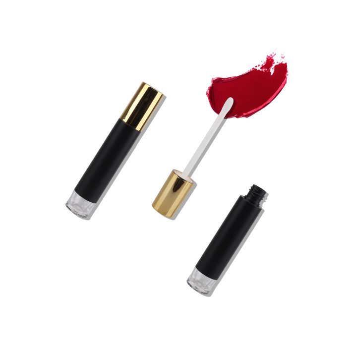 Custom Gold Black Clear Bottom Lip Gloss Tubes Container Cosmetic Tubes - LG199 - Image 4