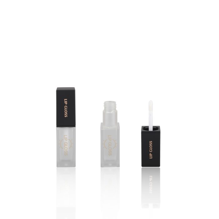 Custom Plastic Semi-transparent Lip Gloss Tube Lipgloss Container Lipgloss Wand Tubes - LG151