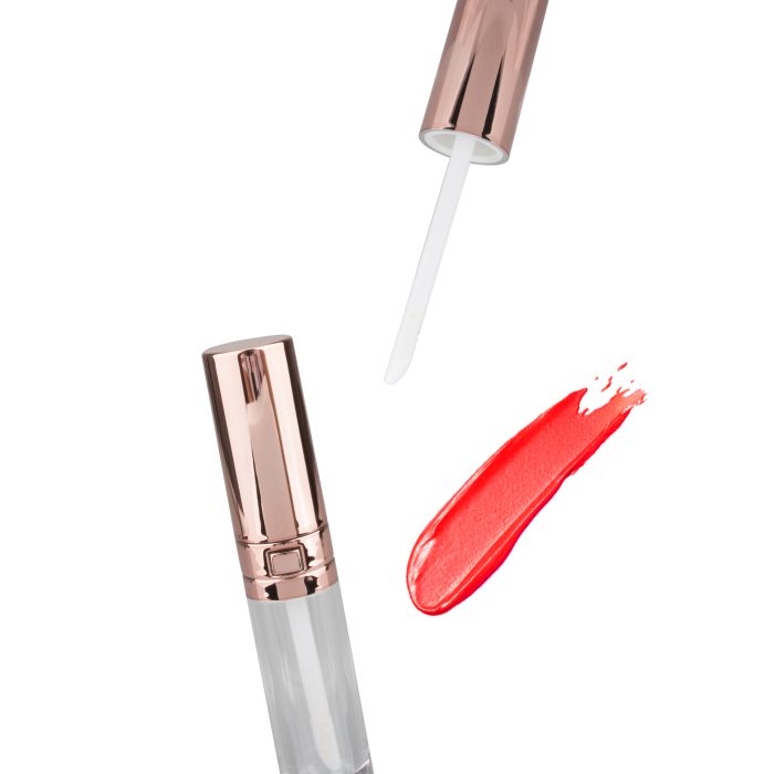 High Quality cylinder rose gold lip gloss tubes lipgloss containers - LG069 - Image 2