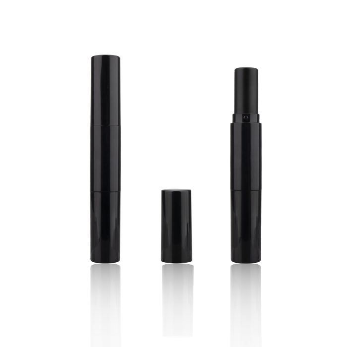 Black Thin Cosmetic Packaging Lipstick Tube Containers Lipstick Case Packaging - LS203
