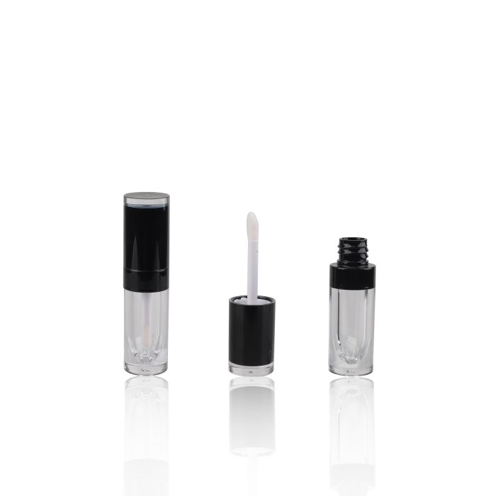 Mini Transparent Well Sealing Lip Gloss Container Empty Lipgloss Tube with Brush Applicator - LG196