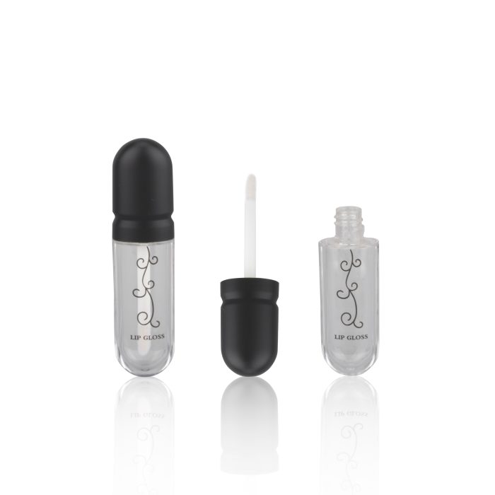 Custom Logo Clear Lipgloss Containers Unique Oval Shape Lip Gloss Tube - LG093 - Image 4