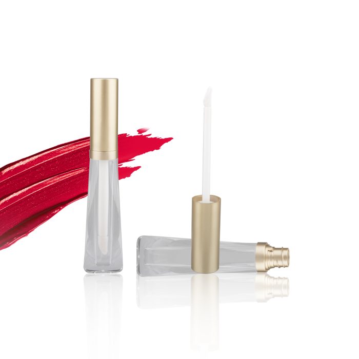 Custom Lipgloss Tubes with Two Colours Lip Gloss Tube Rose Gold - LG084 - Image 6