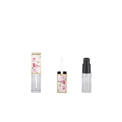 DIY 3D Printing Flower & Bird Square Mini Lipgloss Packaging Lip Gloss Containers Tube Lipgloss Tubes - LG155