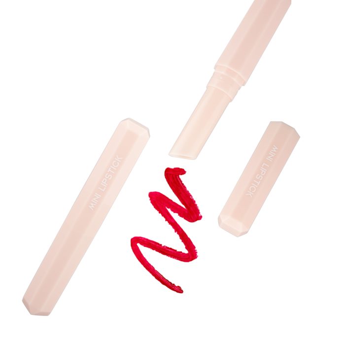 Polygon Empty Pink Lipstick Container Custom Lipstick Tube  Lip Balm Tube - LS287 - Image 3