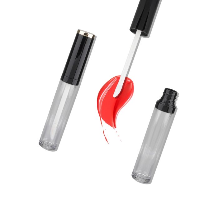 High Quality Clear Custom Lip Gloss Tubes Liquid Lipstick Packaging with Glossy Surface - LG107 - Image 4