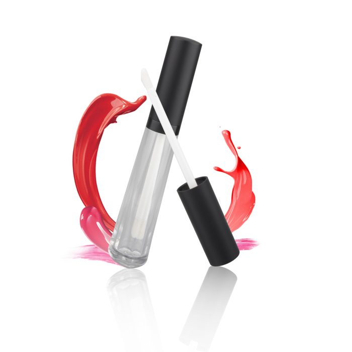 Popular Plastic Cosmetic Tubes Lip Gloss with Custom Packaging Clear Lip Gloss Tubes with Wands - LG064 - Image 2