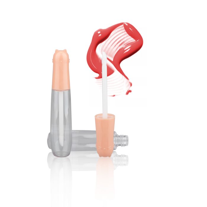 Popular Cat Shaped Transparent Clear Lip Gloss Container Lipgloss Tube - LG095 - Image 3
