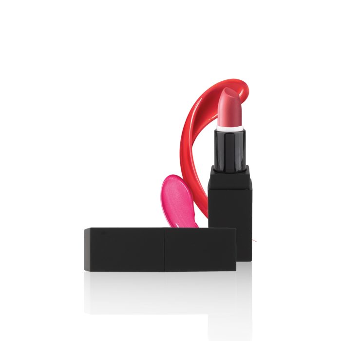 Mini Custom LOGO Printing Matte Square Lipstick Tubes Lipstick Containers Cosmetic Packaging Cosmetic Tubes All Black - LS371 - Image 4