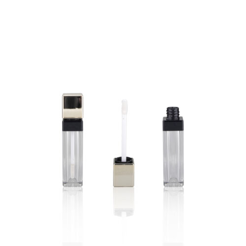 Hot Sale Square Plastic Lipgloss Tube Lip Gloss Container Empty Plastic Container for Liquid Lipstick Tube - LG140