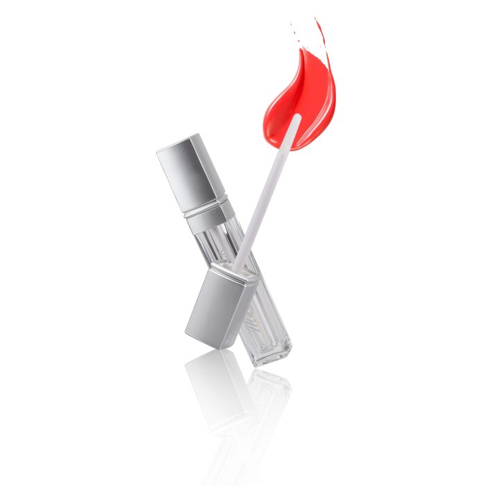 Matte Silver Empty Lip Gloss Containers Tube Lip Gloss Tubes Wholesale Lipgloss Tube with Brush Applicator - LG205 - Image 4
