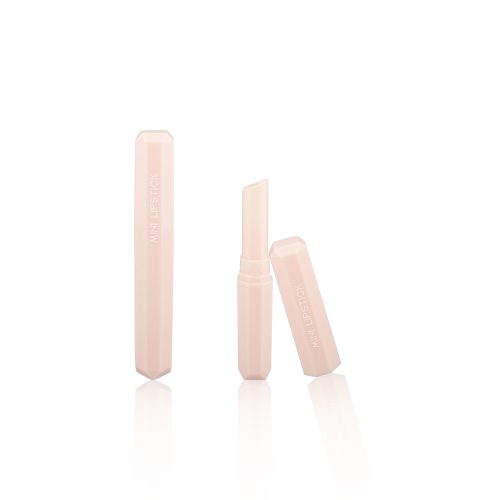 Polygon Empty Pink Lipstick Container Custom Lipstick Tube  Lip Balm Tube - LS287