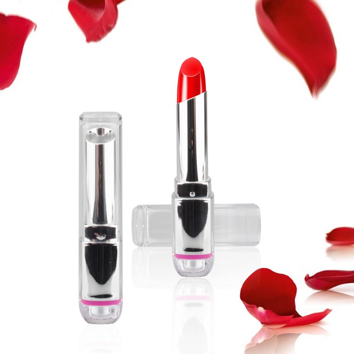 Custom Cosmetic Packaging Square Silver Lipstick Tubes Empty Lipstick Tube Packaging - LS339 - Image 4