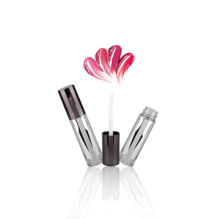 Portable Sliver Glossy Liptint Bottle Cylinder Lip Gloss Containers Plastic Tube Packaging - LG120 - Image 4