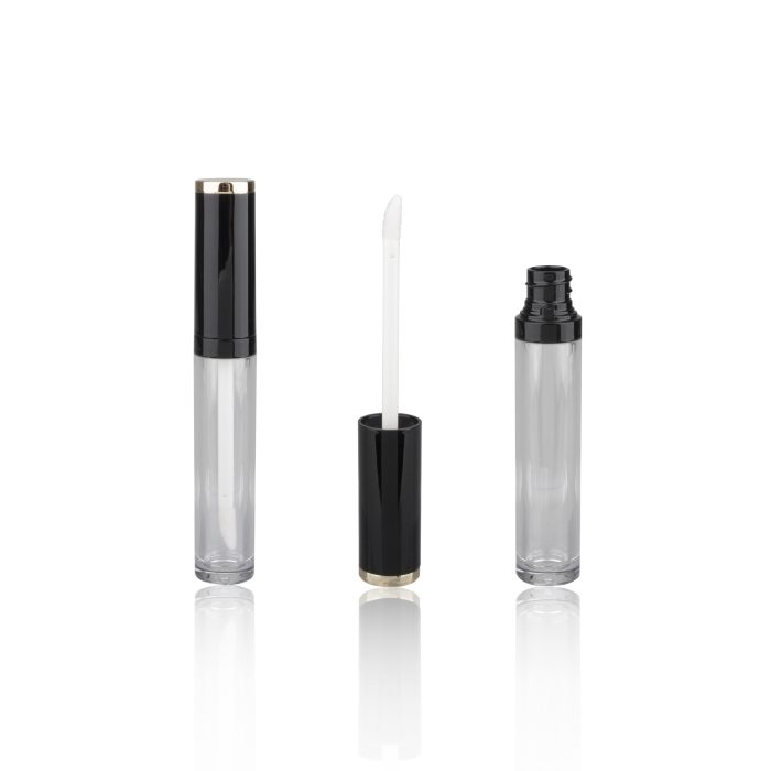 High Quality Clear Custom Lip Gloss Tubes Liquid Lipstick Packaging with Glossy Surface - LG107