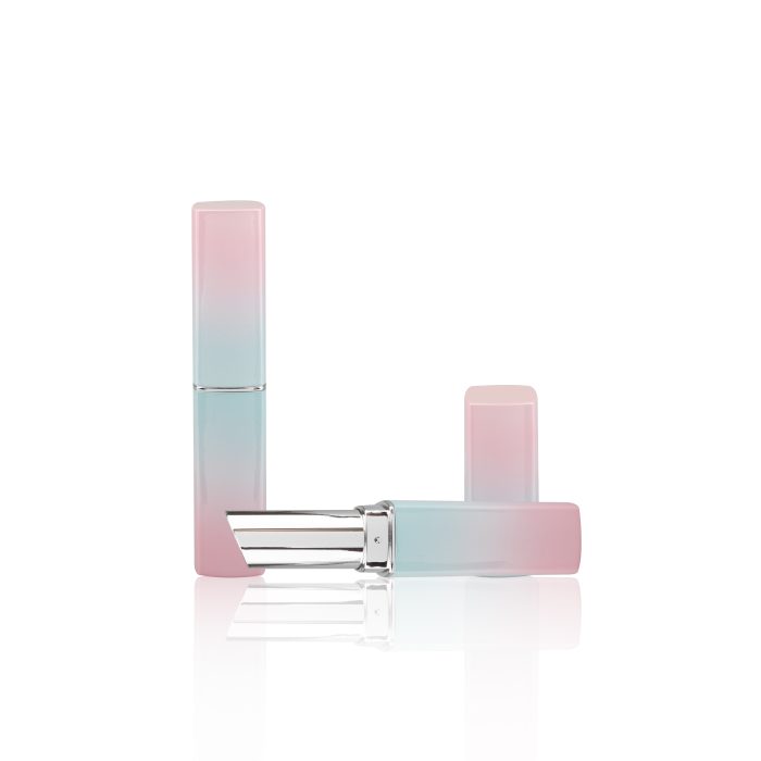 Gradient Blue Pink Lipstick Tubes Square Thin Lipstick Tube Custom Empty Lipstick Packaging - LS285 - Image 2