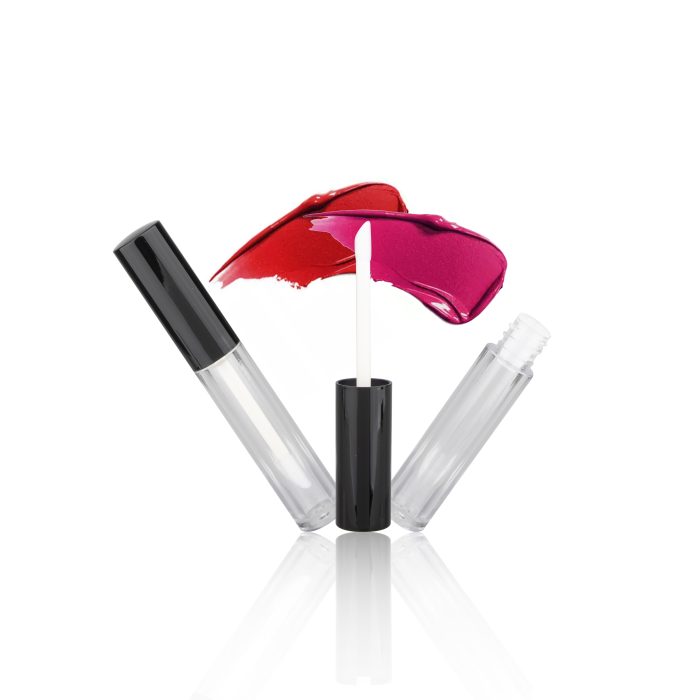Classical Round Clear Plastic Lipgloss Tube Lip Gloss Tubes Liptint Bottle with Applicator - LG161 - Image 4