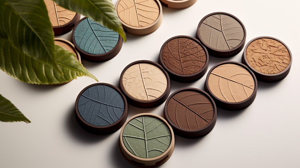 Biodegradable Eyeshadow Cases