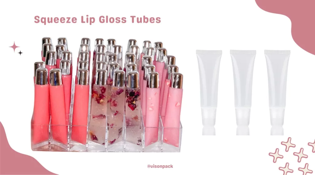 Squeeze Lip Gloss Tubes