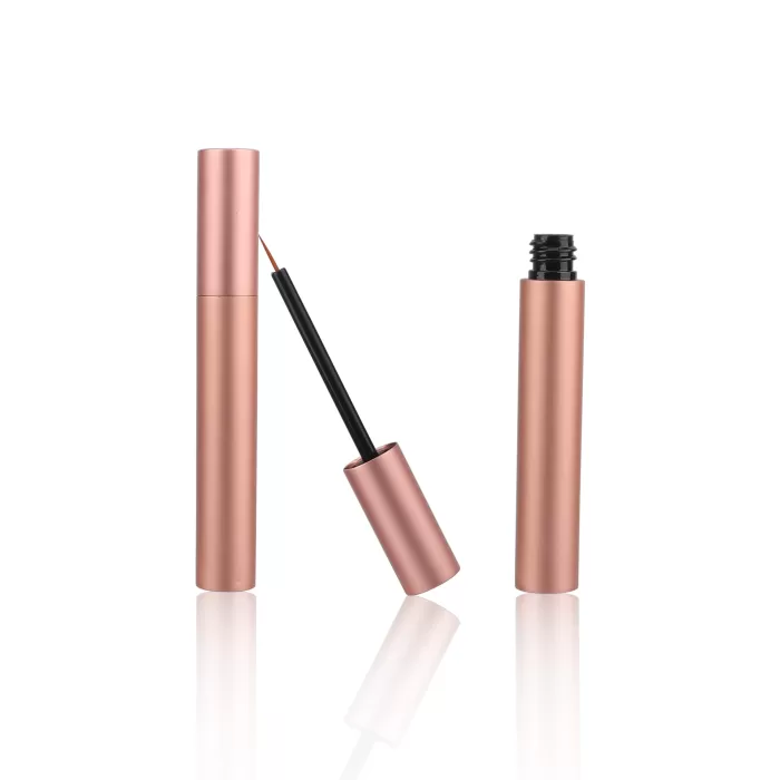 Aluminum Eyeliner Tubes Custom Empty 3ml Cylinder Eyelash Growth Serum Packaging Printing Hot Stamping - EL037 - Image 3