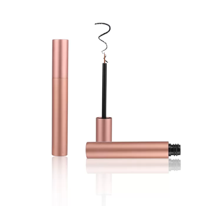 Aluminum Eyeliner Tubes Custom Empty 3ml Cylinder Eyelash Growth Serum Packaging Printing Hot Stamping - EL037 - Image 5