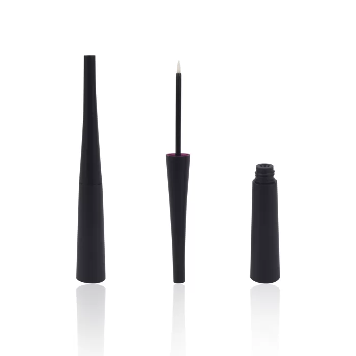 Matt Black Eyeliner Tube 6.5ml Custom OEM Color Empty Liquid Bottle Packaging Brush Wand - EL103
