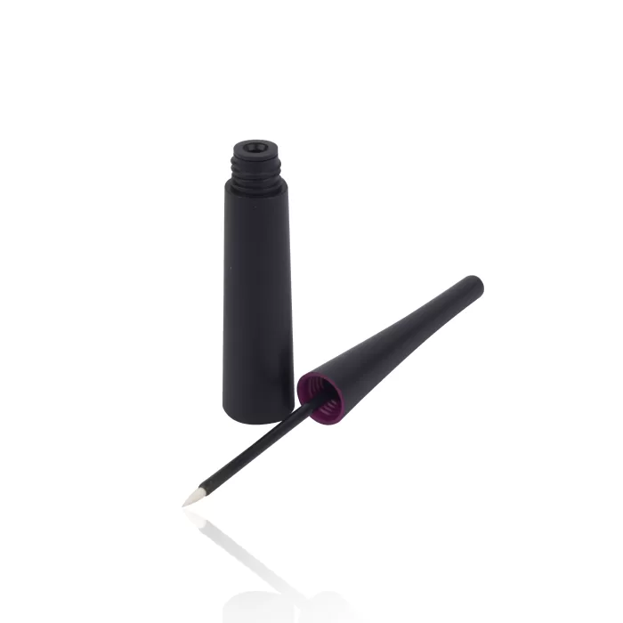 Matt Black Eyeliner Tube 6.5ml Custom OEM Color Empty Liquid Bottle Packaging Brush Wand - EL103 - Image 3