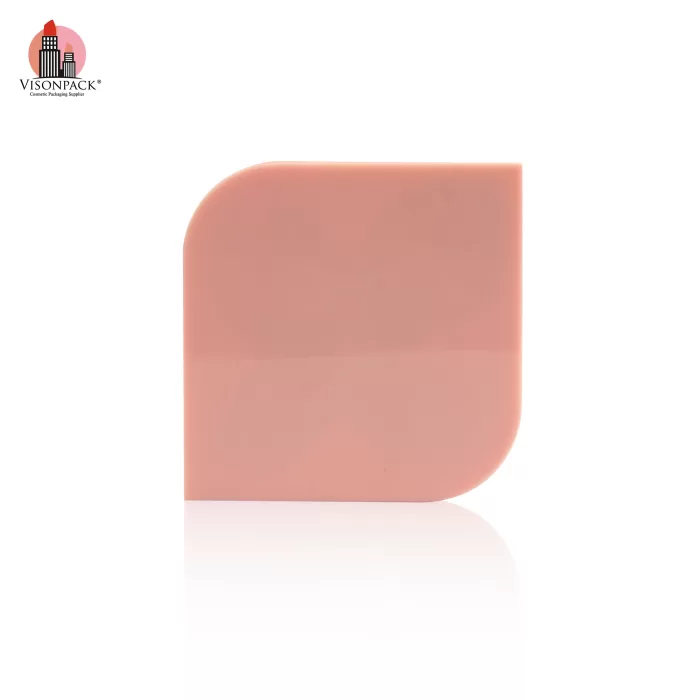New Customized Pink Empty 6 Colors Eye Shadow Palette Case With Mirror Private Label OEM - ES066 - Image 3