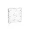 Transparent Square Empty 4 Colors Blusher Case Custom Compact Eyeshadow Palette Private Label - ES109 - Image 2