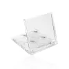 Transparent Square Empty 4 Colors Blusher Case Custom Compact Eyeshadow Palette Private Label - ES109 - Image 3