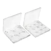 Transparent Square Empty 4 Colors Blusher Case Custom Compact Eyeshadow Palette Private Label - ES109 - Image 4