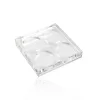 Transparent Square Empty 4 Colors Blusher Case Custom Compact Eyeshadow Palette Private Label - ES109 - Image 5