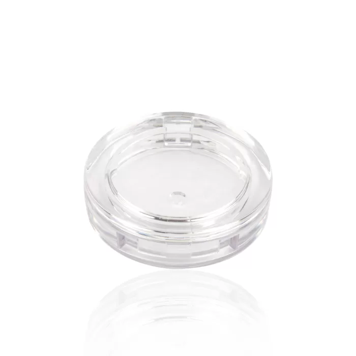 Wholesale Round Transparent Empty Single Color 5g Blusher Case Private Label Compact Eyeshadow Blush 3g Custom - ES117 - Image 3