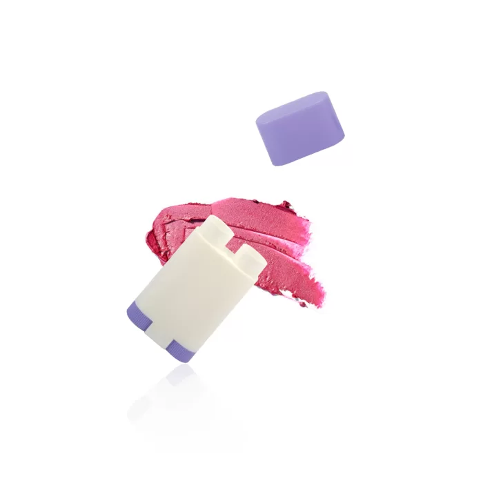 New Arrival Double Lip Balm Container 2 Colors Solid Balm Stick Bottom Rotating Roller Deodorant Empty Tube - LB100 - Image 3