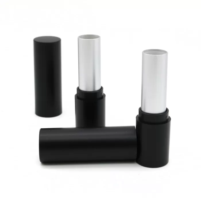 Custom Color Matte Black Round Empty Lip Balm Container Case Packaging - LB199 - Image 3