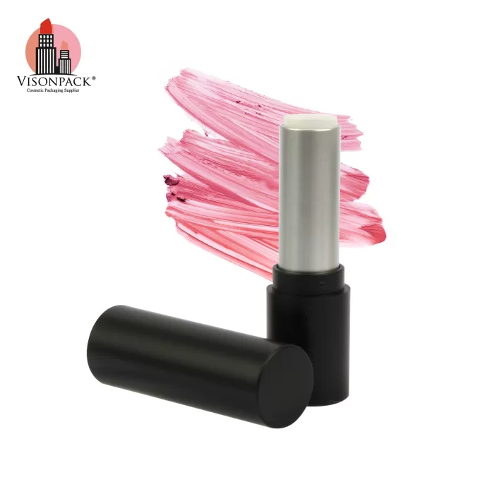 Custom Color Matte Black Round Empty Lip Balm Container Case Packaging - LB199 - Image 5