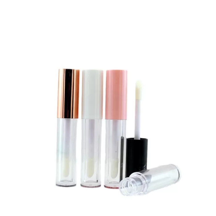6ml 7ml Round Concealer Container Custom Color Lid Big Brush Applicator Transparent Bottle Design - LG025B - Image 4