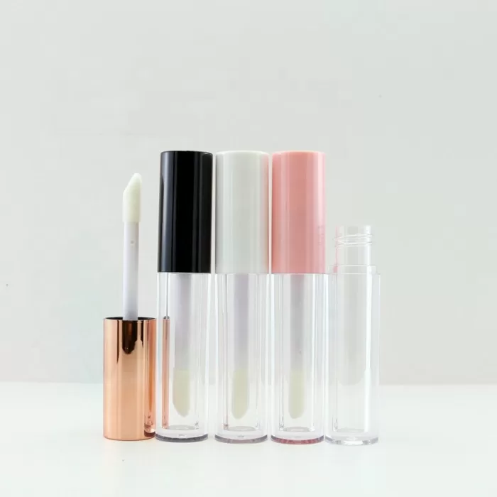 6ml 7ml Round Concealer Container Custom Color Lid Big Brush Applicator Transparent Bottle Design - LG025B - Image 5