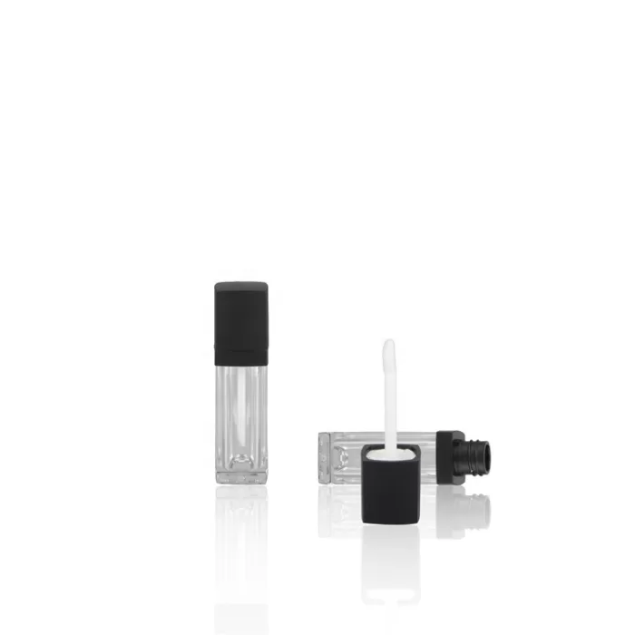 8ml Square Lip Gloss Tube Custom Label Wand Cosmetic Packaging Rectangular Bottles - LG150 - Image 3