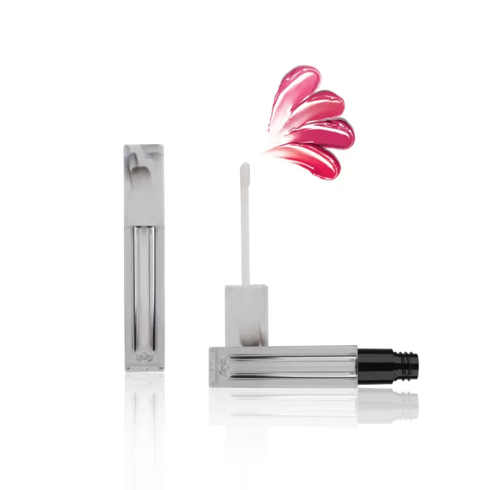 Sealable Square Lip Gloss Container Custom Concealer Wand Tube Matte Coating Packaging Stopper 7ml 8ml - LG183 - Image 2