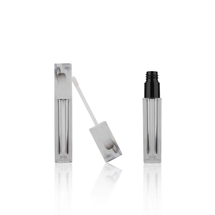 Sealable Square Lip Gloss Container Custom Concealer Wand Tube Matte Coating Packaging Stopper 7ml 8ml - LG183 - Image 3