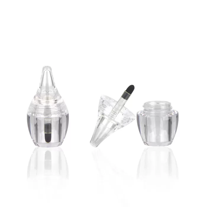 Manufacturer Supply 3ml As Transparent Drop Shape Container With Bead Applicator Nail Polish Oil Packaging Labels - LG253 - Image 4
